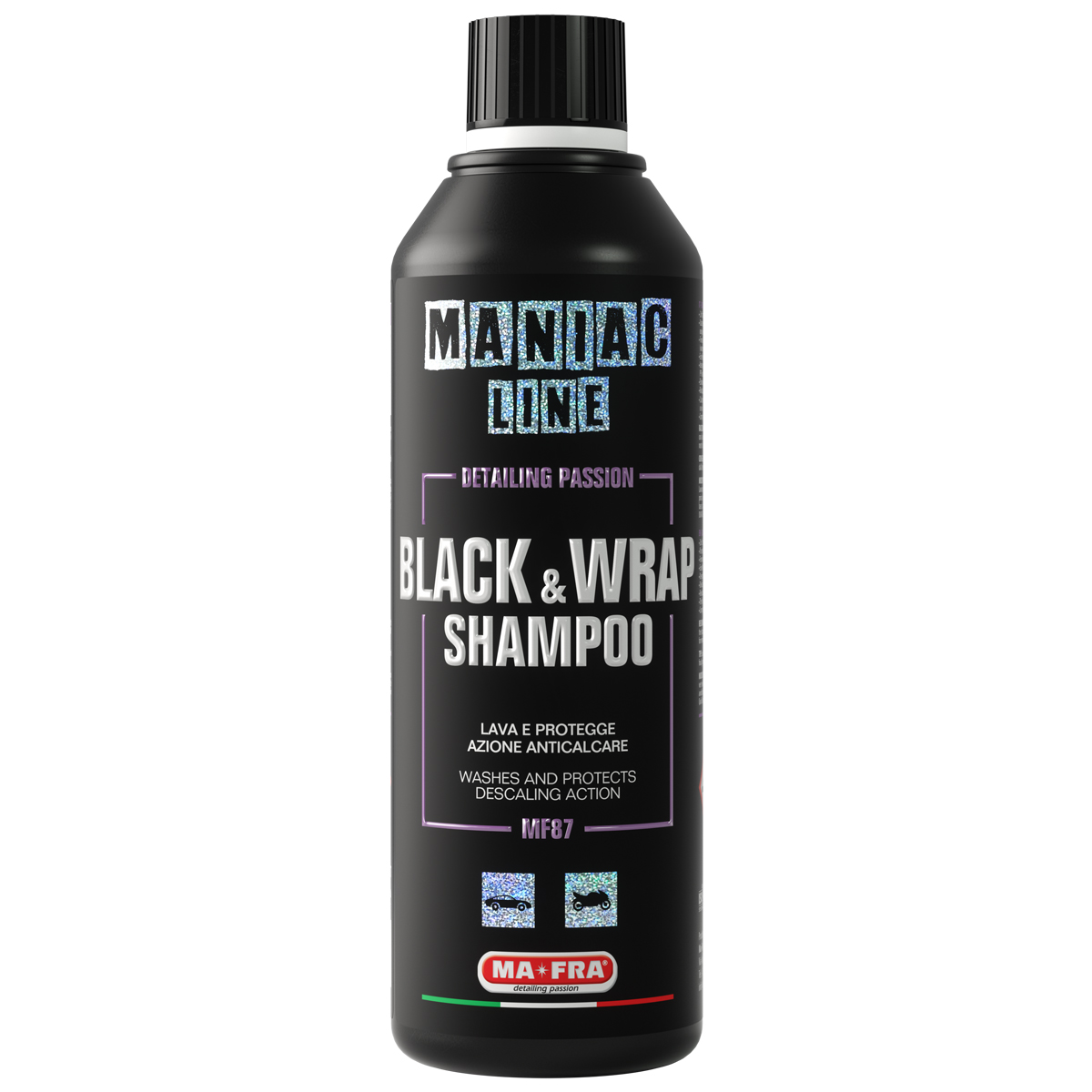Maniac Line - BLACK & WRAP SHAMPOO 500 ml
